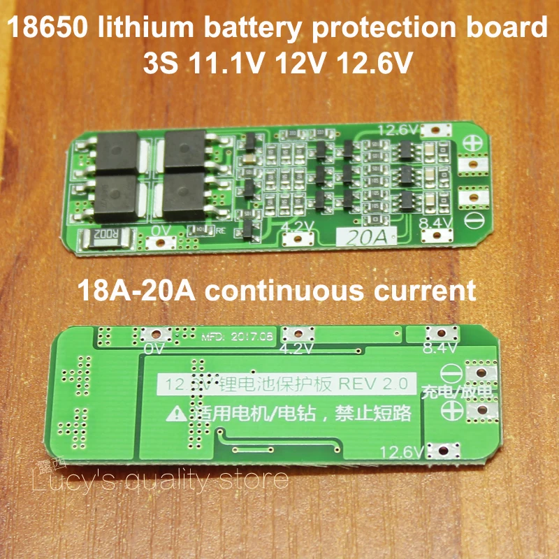 5pcs/lot 3 string 11.1V 12V 12.6V 18650 lithium battery precision protection IC 8A 10A current protection board
5pcs/lot 3 string 11.1V 12V 12.6V 18650 lithium battery precision protection IC 8A 10A current protection board