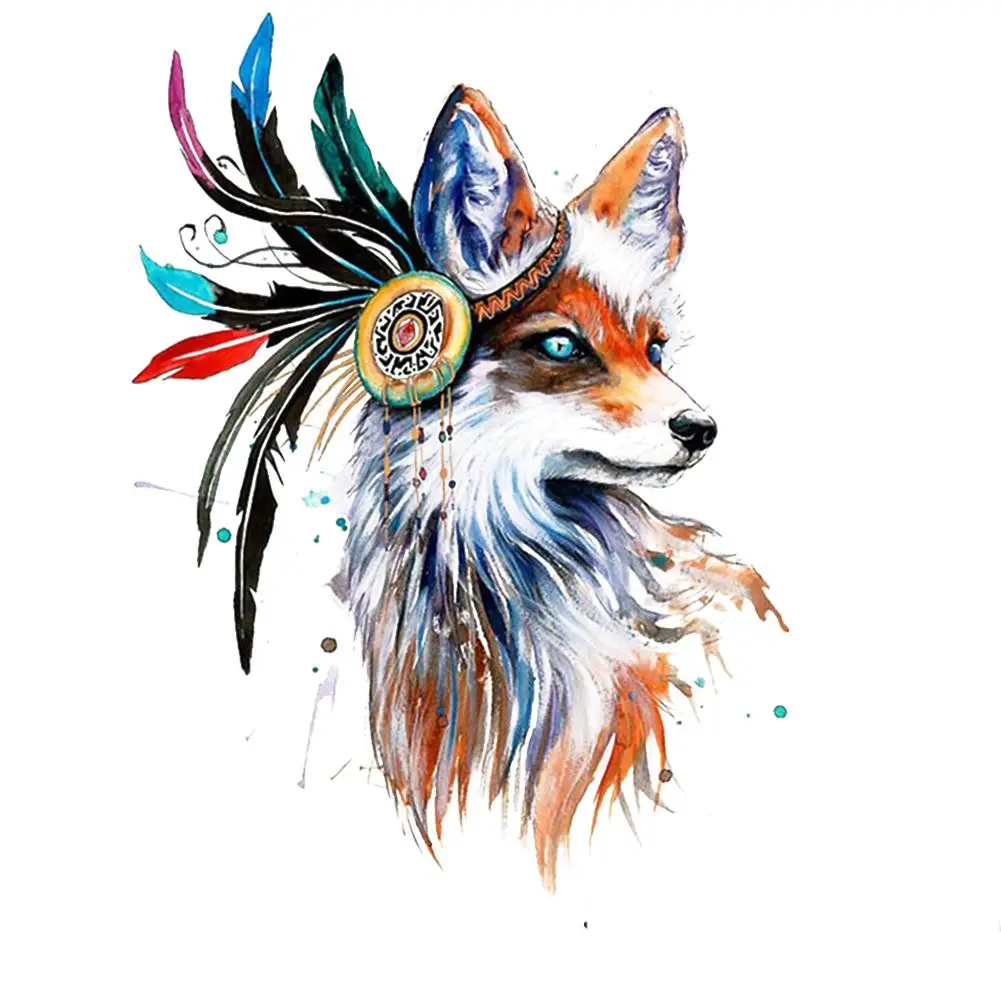 Large Colorful Fox Iron-on Patches For Clothes Heat Transfer For T-Shirt Jeans Coat Sticker Patch Clothing T-Shirt DIY Accessory
Large Colorful Fox Iron-on Patches For Clothes Heat Transfer For T-Shirt Jeans Coat Sticker Patch Clothing T-Shirt DIY Accessory