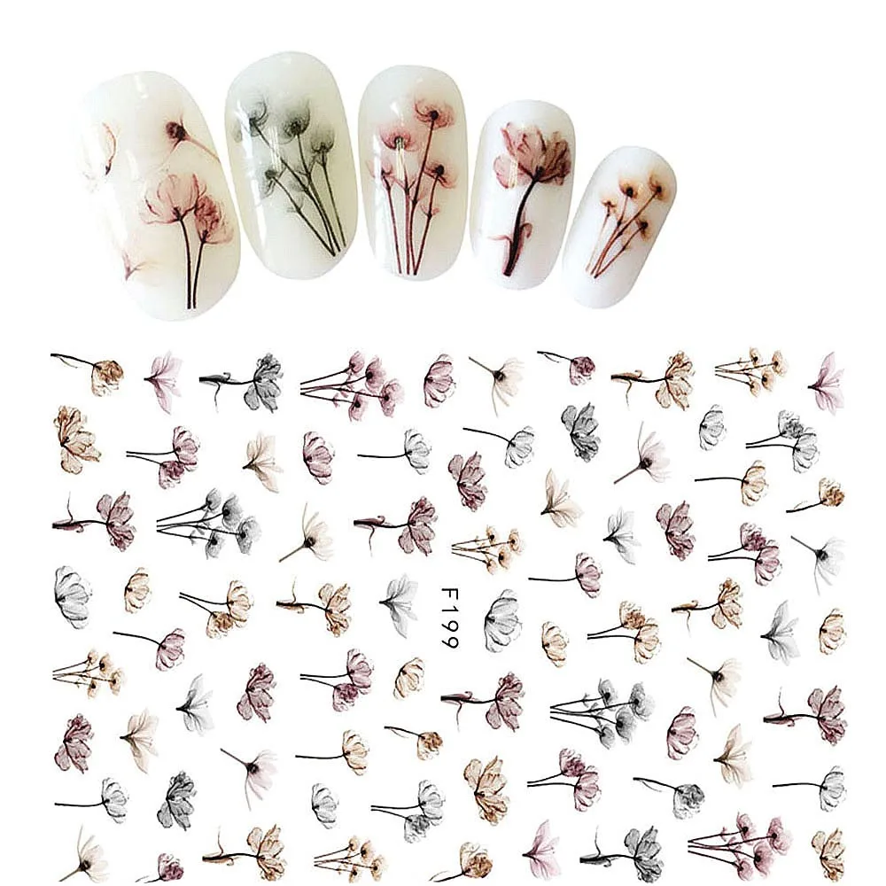 1 Sheet Embossed 3D Nail Stickers Blooming Flower 3D Nail Art Stickers Decals Adhesive Manicure Nail Art Tips Decoration
1 Sheet Embossed 3D Nail Stickers Blooming Flower 3D Nail Art Stickers Decals Adhesive Manicure Nail Art Tips Decoration
