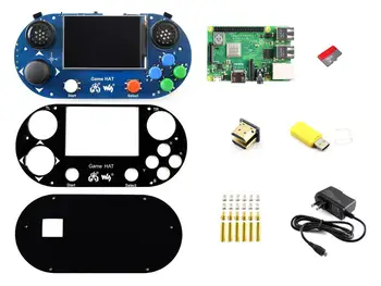 Raspberry Pi Package G Includes Raspberry Pi 3 Model B+ Development Board Game HAT Micro SD Card and Power Adapter
Raspberry Pi Package G Includes Raspberry Pi 3 Model B+ Development Board Game HAT Micro SD Card and Power Adapter