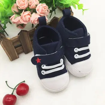 New Soft Soled Canvas Crib Shoes Anti-Slip Shoes Sports Sneakers First Walkers New
New Soft Soled Canvas Crib Shoes Anti-Slip Shoes Sports Sneakers First Walkers New