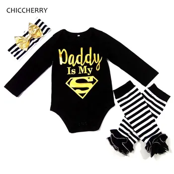 Long Sleeve Black Superman Bodysuit Headband Leg Warmers Newborn Baby Girl Clothes Happy Father's Day Outfits Toddler Clothing
Long Sleeve Black Superman Bodysuit Headband Leg Warmers Newborn Baby Girl Clothes Happy Father's Day Outfits Toddler Clothing
