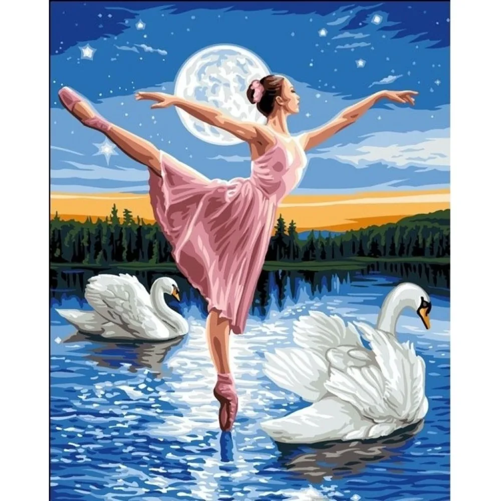 DIY Diamond Embroidery Ballet girl Swan lake Diamond Painting cross stitches full square diamond mosaic wall decor/kids
DIY Diamond Embroidery Ballet girl Swan lake Diamond Painting cross stitches full square diamond mosaic wall decor/kids