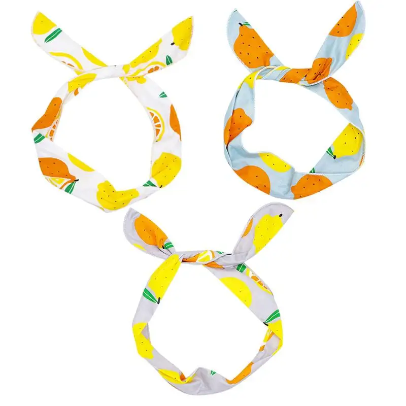 3PCS Creative Fruit Lemon Pattern Women Headband Cute Fruit Printing Multi-Purpose Hair Scarf Head Wrap Headwear Accessories
3PCS Creative Fruit Lemon Pattern Women Headband Cute Fruit Printing Multi-Purpose Hair Scarf Head Wrap Headwear Accessories