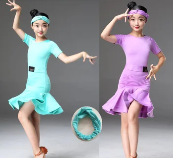 Kids Latin Dress Costume children competition Ballroom Dance Spandex for Girls Salsa Rumba Cha Cha Samba Tango ruffle skirts
Kids Latin Dress Costume children competition Ballroom Dance Spandex for Girls Salsa Rumba Cha Cha Samba Tango ruffle skirts