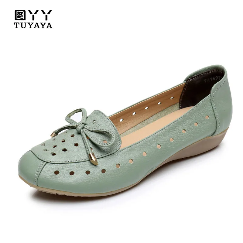 2019 Summer Women Flats Shoes Genuine Leather Shoes Woman Cutout Loafers Slip on Breathable Ballet Flat Ballerina Flats
2019 Summer Women Flats Shoes Genuine Leather Shoes Woman Cutout Loafers Slip on Breathable Ballet Flat Ballerina Flats