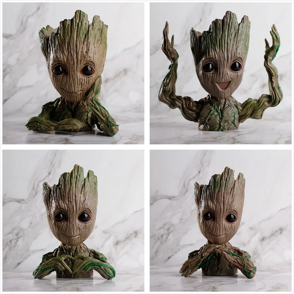 Tree Man Grutt Guardians of The Galaxy Flowerpot Baby Action Figures Model Toy Pen Pot Flowerpot Christmas Gift Home Decoration
Tree Man Grutt Guardians of The Galaxy Flowerpot Baby Action Figures Model Toy Pen Pot Flowerpot Christmas Gift Home Decoration