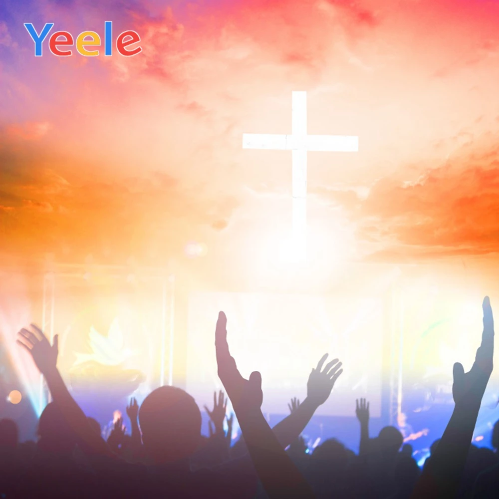 Yeele Magical Glitter Cross Praying Blessing Jesus Dreamlike Backgrouds Scene Photography Photographic Backdrop For Photo Studio
Yeele Magical Glitter Cross Praying Blessing Jesus Dreamlike Backgrouds Scene Photography Photographic Backdrop For Photo Studio
