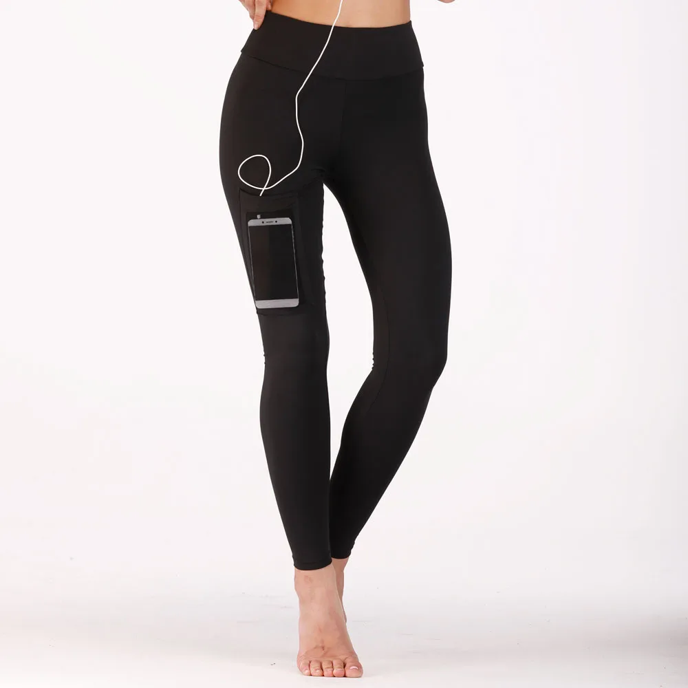 High Waist Women Yoga Pants Fitness Sport Leggings With Phone Pocket Elastic Capris Gym Running Trousers Skinny Jogging Jeggings
High Waist Women Yoga Pants Fitness Sport Leggings With Phone Pocket Elastic Capris Gym Running Trousers Skinny Jogging Jeggings