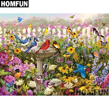 HOMFUN 5D Diamond "Bird & flower" Diamond Embroidery Full Round/ Square Diy Diamond Painting Cross Stitch Home Decor A00822
HOMFUN 5D Diamond "Bird & flower" Diamond Embroidery Full Round/ Square Diy Diamond Painting Cross Stitch Home Decor A00822