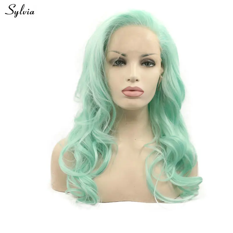 Sylvia Side Part Hairline Mint Green Long Body Wave Replacement Hair Heat Resistant Synthetic Lace Front Wigs For Women Cosplay
Sylvia Side Part Hairline Mint Green Long Body Wave Replacement Hair Heat Resistant Synthetic Lace Front Wigs For Women Cosplay