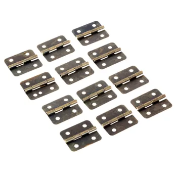 12pcs Furniture Hinge Kitchen Bedroom Living Room Cupboard Closet Wardrobe Hinge for Jewelry Boxes Metal Bronze Hinges 30x26mm
12pcs Furniture Hinge Kitchen Bedroom Living Room Cupboard Closet Wardrobe Hinge for Jewelry Boxes Metal Bronze Hinges 30x26mm