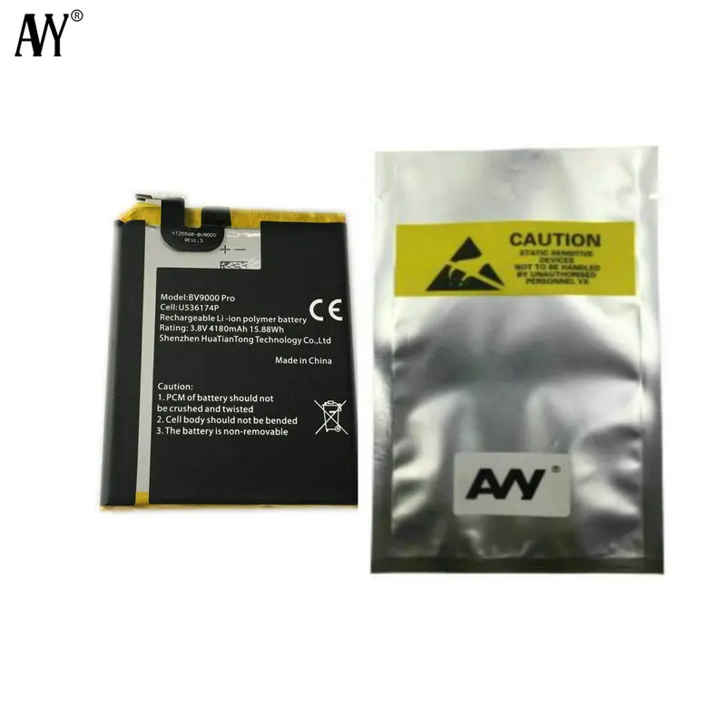 AVY Battery U536174P For Original BV9000 BV9000 pro 5.7"Mobile Phone Batteries Replacement Repair Parts
AVY Battery U536174P For Original BV9000 BV9000 pro 5.7"Mobile Phone Batteries Replacement Repair Parts