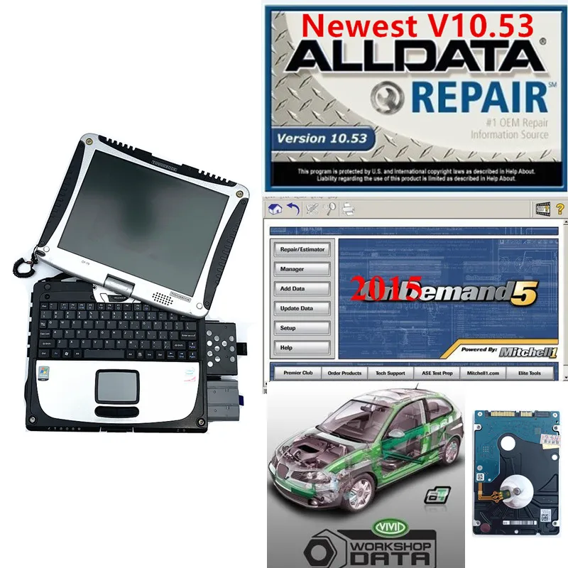 2020 Alldata 10.53 and Mitchell on Demand 2015 Vivid workshop Data ATI 10.2 Auto Repair Software 3 in 1 TB Installed laptop CF19
2020 Alldata 10.53 and Mitchell on Demand 2015 Vivid workshop Data ATI 10.2 Auto Repair Software 3 in 1 TB Installed laptop CF19
