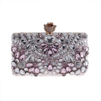 Flower Crystal Evening Bag Women Clutch Bags Clutches Wedding Purse Rhinestones Mini Chain Message Shoulder Bags Handbag New
Flower Crystal Evening Bag Women Clutch Bags Clutches Wedding Purse Rhinestones Mini Chain Message Shoulder Bags Handbag New