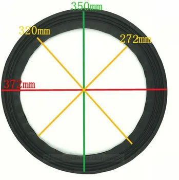 10 pcs/lot 15 inch 3 line cloth (fabric) repair Woofer / Bass Speaker surrounds
10 pcs/lot 15 inch 3 line cloth (fabric) repair Woofer / Bass Speaker surrounds