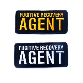 3D embroidery patches Fugitive recovery agent patches armband Greek text armband Fugitive Recovery Agent Embroidery patches
3D embroidery patches Fugitive recovery agent patches armband Greek text armband Fugitive Recovery Agent Embroidery patches