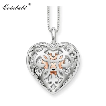 Necklace Heart Medallion Link Chain Soul Romantic Gift For Women, Thomas Style Glam TS 925 Sterling Silver Fashion Jewelry
Necklace Heart Medallion Link Chain Soul Romantic Gift For Women, Thomas Style Glam TS 925 Sterling Silver Fashion Jewelry