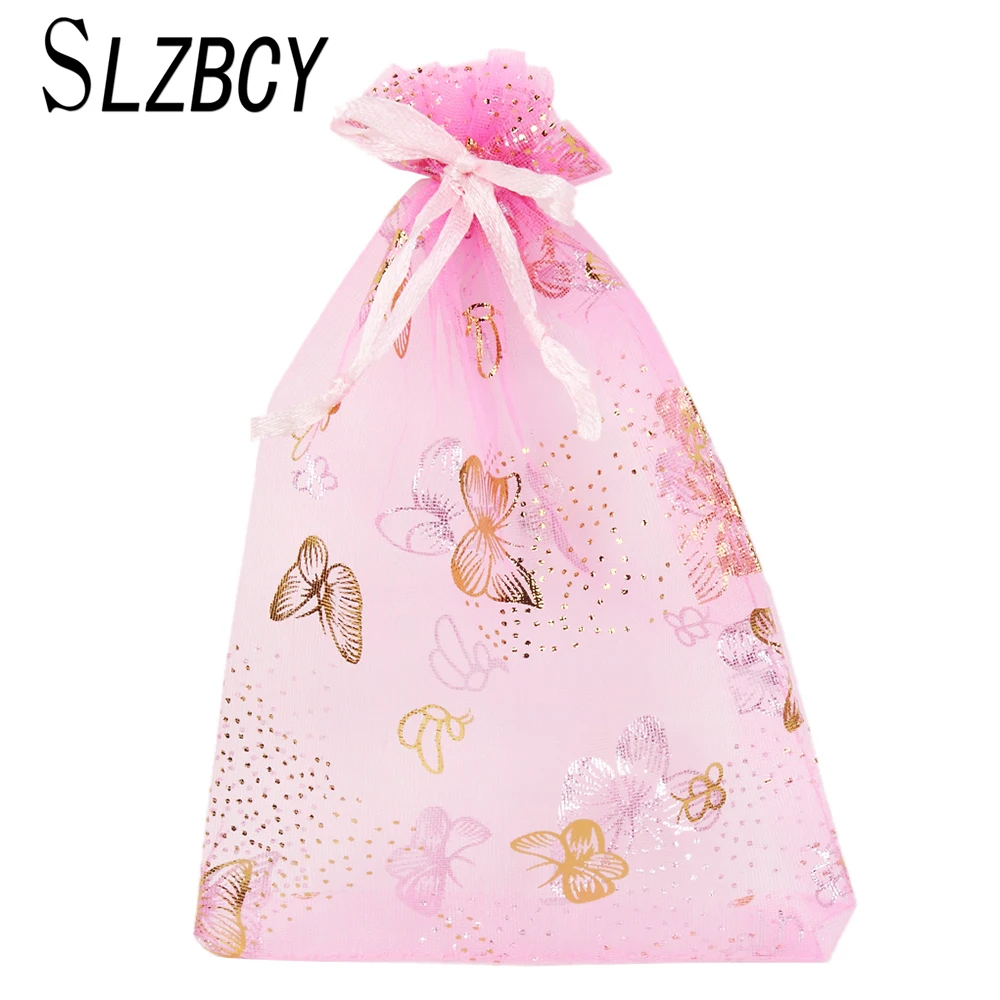 SLZBCY 50pcs 9*12 11*16cm Butterfly Print Organza Gift Bags Strap Drawstring Candy Pouches Jewelry Display Packaging Wedding Bag
SLZBCY 50pcs 9*12 11*16cm Butterfly Print Organza Gift Bags Strap Drawstring Candy Pouches Jewelry Display Packaging Wedding Bag