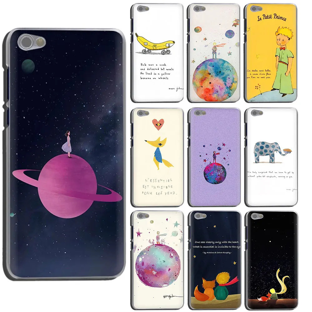 

Lovely Little Prince fox On Mint hard Phone Case for Xiaomi Redmi 7 GO K20 6A 4A Note 8 7 6 5 4 Plus Pro 4X 5A