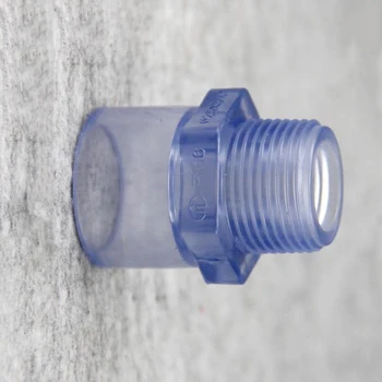 25mm ID x 3/4" BSP Male Thread Transparent PVC Tube Joint Pipe Fitting Water Connector For Garden Irrigation Aquarium Fish Tank
25mm ID x 3/4" BSP Male Thread Transparent PVC Tube Joint Pipe Fitting Water Connector For Garden Irrigation Aquarium Fish Tank