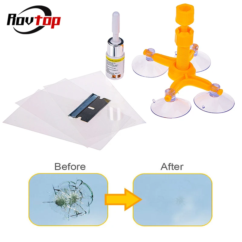 Windshield Repair Kit Quick Fix Car Cracked Glass Windscreen Repair Tool Kit Resin Sealer DIY Auto Window Screen Polishing Z2
Windshield Repair Kit Quick Fix Car Cracked Glass Windscreen Repair Tool Kit Resin Sealer DIY Auto Window Screen Polishing Z2