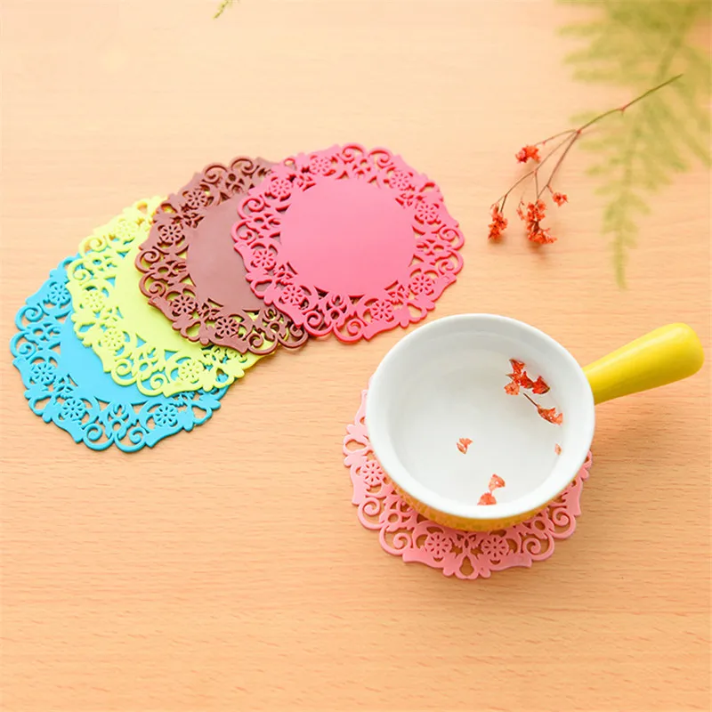 Lace Flower Cup Mat Anti-Ironing Mat Napkins Silicone Coaster Tea Cup Pad Placemat For Home Table Kitchen Christmas Decoration
Lace Flower Cup Mat Anti-Ironing Mat Napkins Silicone Coaster Tea Cup Pad Placemat For Home Table Kitchen Christmas Decoration