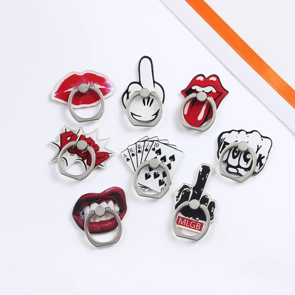Universal Cartoon Playing Cards Mouth Middle Finger Mobile Holder Stand For Iphone X 6 7 8 Plus Xiaomi Redmi 4X Phone Bracket
Universal Cartoon Playing Cards Mouth Middle Finger Mobile Holder Stand For Iphone X 6 7 8 Plus Xiaomi Redmi 4X Phone Bracket
