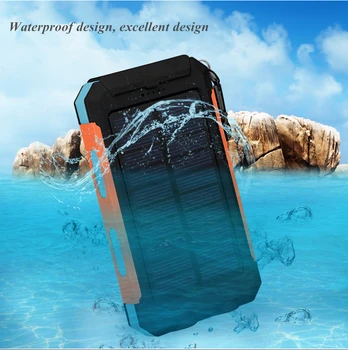 LiitoKala Lii-D007 Portable Solar Power Bank 20000mah For Xiaomi 2 Iphone External Battery Powerbank Waterproof Dual USB
LiitoKala Lii-D007 Portable Solar Power Bank 20000mah For Xiaomi 2 Iphone External Battery Powerbank Waterproof Dual USB