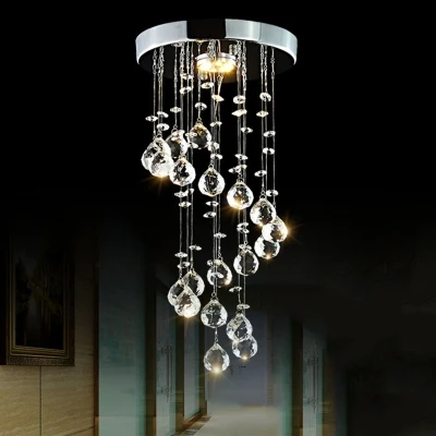 Crystal Chandeliers Lighting LED Pendant Lamp for Living Room / Dining / Bedroom / Hallway
Crystal Chandeliers Lighting LED Pendant Lamp for Living Room / Dining / Bedroom / Hallway