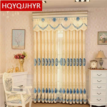 Luxury Continental Embroidered Villa Curtain for Living Room Window Classic Royal High-end custom curtains for Bedroom/Kitchen
Luxury Continental Embroidered Villa Curtain for Living Room Window Classic Royal High-end custom curtains for Bedroom/Kitchen