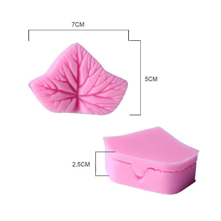 Description Picture 2 of itemleaf fondant silicone mold 3D flower cooking wedding decoration baking Sugar Craft Molds Leaves DIY Cake mold