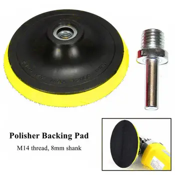 Round Polisher Buffing Backing Kit 3 Inch Polishing Tools Plastic+rubber Accessory Plate Pad Holder Disc Practical 
Round Polisher Buffing Backing Kit 3 Inch Polishing Tools Plastic+rubber Accessory Plate Pad Holder Disc Practical