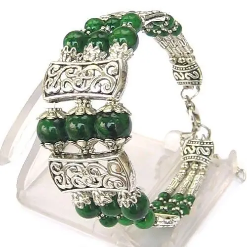001800 HANDMADE JEWELRY TIBET STYLE TIBETAN SILVER MALACHITE CHAIN STATEMENT BANGLE 5pc
001800 HANDMADE JEWELRY TIBET STYLE TIBETAN SILVER MALACHITE CHAIN STATEMENT BANGLE 5pc