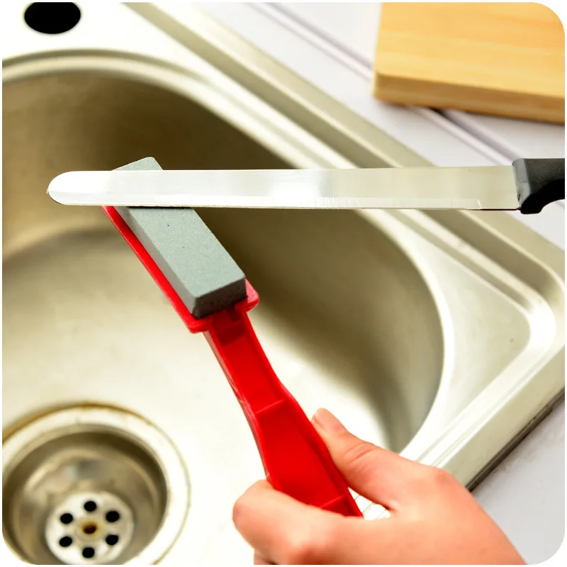 Portable kitchen Knife Sharpener Kitchen Tools Accessories Creative Kitchen Handheld Knife Sharpener High Quality Grindstone
Portable kitchen Knife Sharpener Kitchen Tools Accessories Creative Kitchen Handheld Knife Sharpener High Quality Grindstone