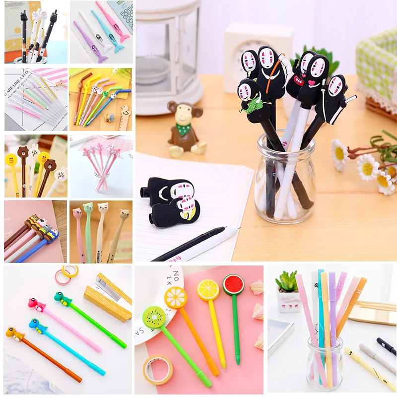 Japanese Creative Donut Gel Pen Sakura Flower Kawaii Fish Cat Animal Kids Hero Superman Gift Korean Stationery School Material
Japanese Creative Donut Gel Pen Sakura Flower Kawaii Fish Cat Animal Kids Hero Superman Gift Korean Stationery School Material