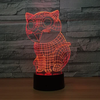 7 Colorful Cat 3D Lamp Acrylic LED Night Light USB Touch Sensor Light Children Cute Night Lamp Bedroom Light Kids Gifts
7 Colorful Cat 3D Lamp Acrylic LED Night Light USB Touch Sensor Light Children Cute Night Lamp Bedroom Light Kids Gifts