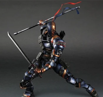 Deathstroke Figure Play Arts Kai Variant Deadpool PVC DC Action Figure Terminator Slade Joseph Wilson 27cm Toys
Deathstroke Figure Play Arts Kai Variant Deadpool PVC DC Action Figure Terminator Slade Joseph Wilson 27cm Toys