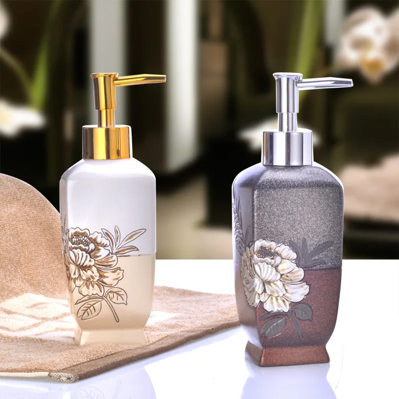 Natural Resin Pump Liquid Soap Dispenser Luxury Brand Bathroom Kitchen Sink Lotion Shower Shampoo Hand Soap Dispenser Bottle
Natural Resin Pump Liquid Soap Dispenser Luxury Brand Bathroom Kitchen Sink Lotion Shower Shampoo Hand Soap Dispenser Bottle