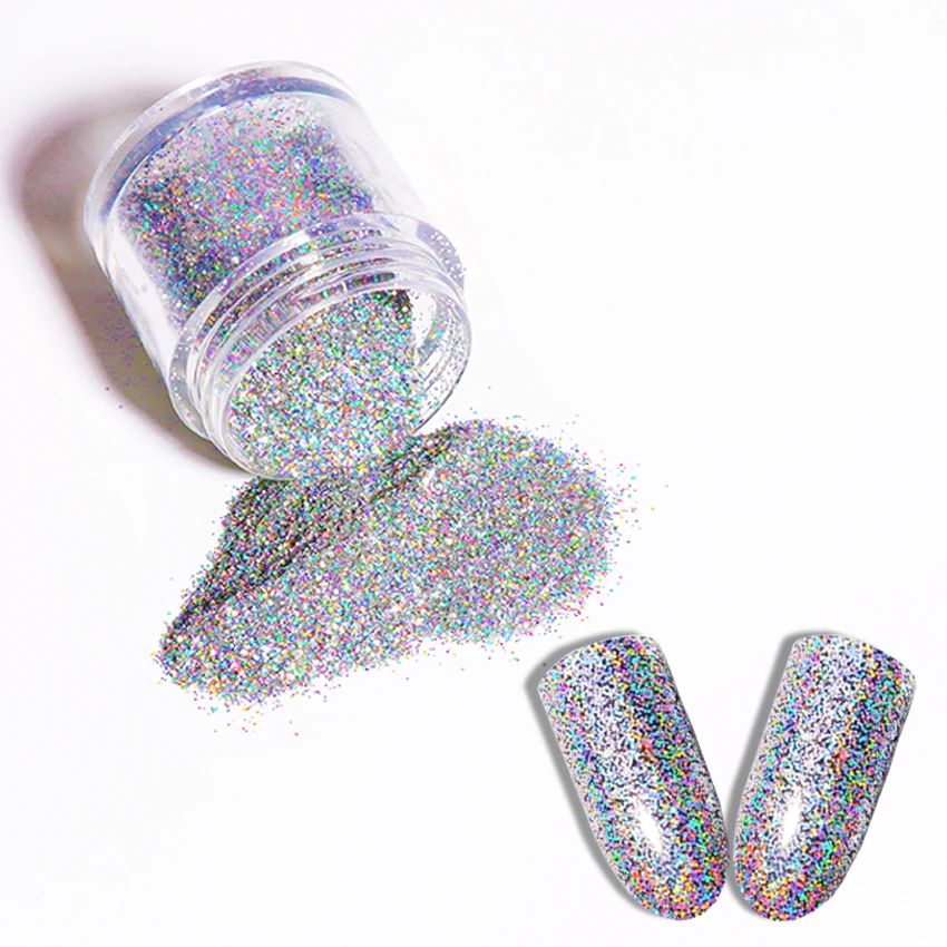 1 Box 10ml Holographic Glitter Powder Shining Laser Nail Glitter Chrome Pigment DIY 3D Manicure Nail Art Decoration
1 Box 10ml Holographic Glitter Powder Shining Laser Nail Glitter Chrome Pigment DIY 3D Manicure Nail Art Decoration