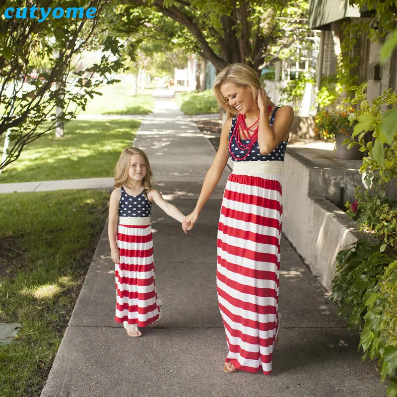 Cutyome Matching Mother And Daughter Dresses Mommy And Me Clothes Sleeveless Striped Family Look Matching Outifits Mom Kids Girl
Cutyome Matching Mother And Daughter Dresses Mommy And Me Clothes Sleeveless Striped Family Look Matching Outifits Mom Kids Girl