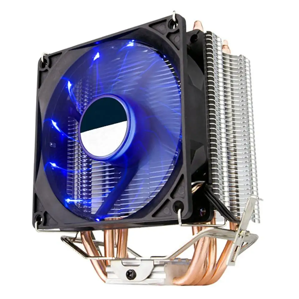 2 Heatpipe Premium CPU Cooler, Dual Row Staggered Heatsink Pipe Silent Hydraulic Bearing Cooling Fan
2 Heatpipe Premium CPU Cooler, Dual Row Staggered Heatsink Pipe Silent Hydraulic Bearing Cooling Fan