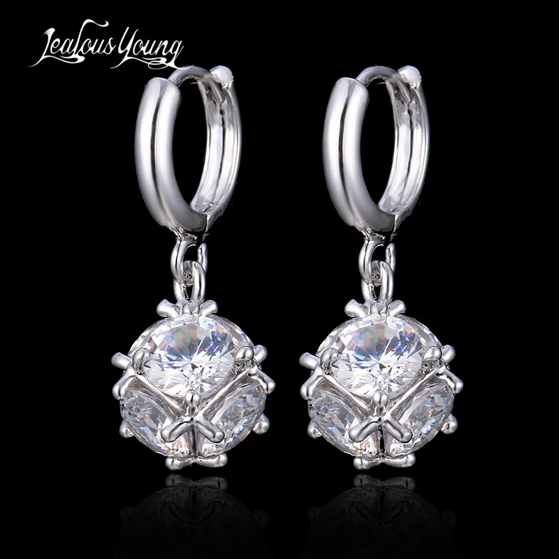 2018 Fashion Round Crystal Hoop Earrings With AAA Zircon Wedding Hoops For Women Party brinco Indian Jewelry bijoux Wholesale
2018 Fashion Round Crystal Hoop Earrings With AAA Zircon Wedding Hoops For Women Party brinco Indian Jewelry bijoux Wholesale