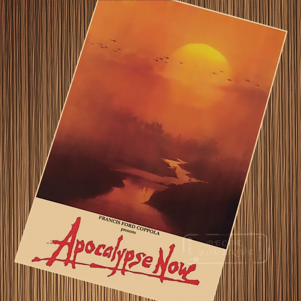 Apocalypse Now (1979) Classic Movie Film Retro Vintage Poster Canvas Painting DIY Wall Paper Home Decor Gift
Apocalypse Now (1979) Classic Movie Film Retro Vintage Poster Canvas Painting DIY Wall Paper Home Decor Gift