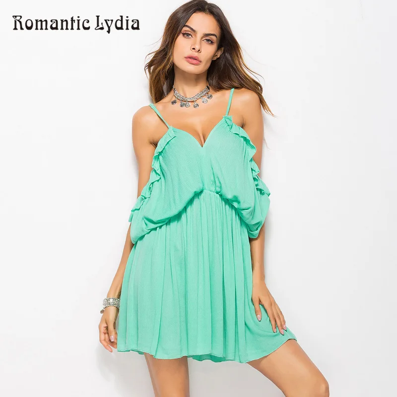Women Sexy 2018 Summer Mini Spaghetti Strap Boho Dress V Neck Bohemian Petal Sleeve Beach Short Dresses Vestidos
Women Sexy 2018 Summer Mini Spaghetti Strap Boho Dress V Neck Bohemian Petal Sleeve Beach Short Dresses Vestidos