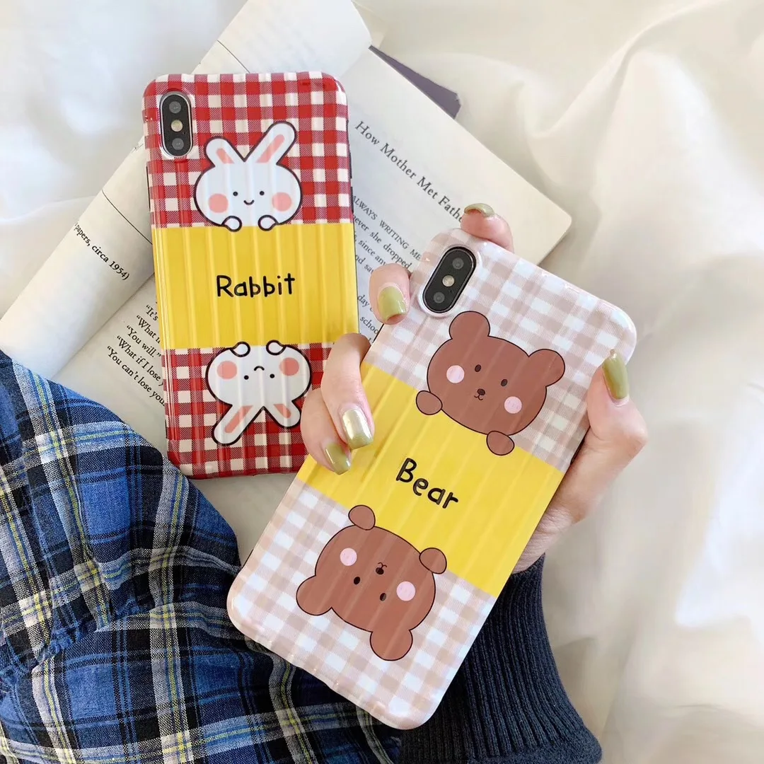 Cartoon Rabbit Bear Sleeping Phone Case for iPhone XS MAX XR Fundas Cute Soft Back Cover for iPhone X 8 7 6S 6 Plus Coque Capa
Cartoon Rabbit Bear Sleeping Phone Case for iPhone XS MAX XR Fundas Cute Soft Back Cover for iPhone X 8 7 6S 6 Plus Coque Capa