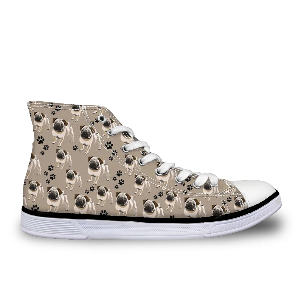 Customized Classic High Top Women Canvas Shoes Flats Vulcanize Ladies Sneakers Lovely Animal Pug Dog Pattern Brand Women Shoes
Customized Classic High Top Women Canvas Shoes Flats Vulcanize Ladies Sneakers Lovely Animal Pug Dog Pattern Brand Women Shoes