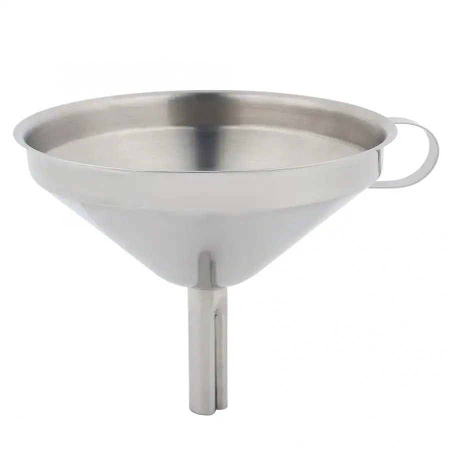 Kichen Accessories Cooking Tool 14cm Stainless Steel Cone Funnel with Detachable Filter Net Home Kitchen Gadgets
Kichen Accessories Cooking Tool 14cm Stainless Steel Cone Funnel with Detachable Filter Net Home Kitchen Gadgets