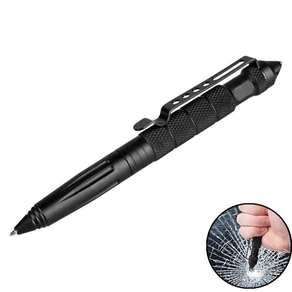 Self Defense Tactical Pen Multifunctional Outdoor Tool Tourism Kit Security Protection Personal Defense Tungsten Steel Anti-skid
Self Defense Tactical Pen Multifunctional Outdoor Tool Tourism Kit Security Protection Personal Defense Tungsten Steel Anti-skid