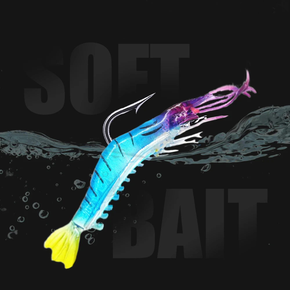 3pcs/lot 5 colors 3.7g-90mm Soft Shrimp Fishing Lures Artificial Silicone Simulation Baits Soft Lure Bionic Bait
3pcs/lot 5 colors 3.7g-90mm Soft Shrimp Fishing Lures Artificial Silicone Simulation Baits Soft Lure Bionic Bait